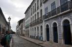 Rua com sobrados restaurados no centro histórico de São Luís - MA